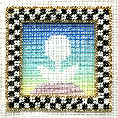 beaded needlepoint