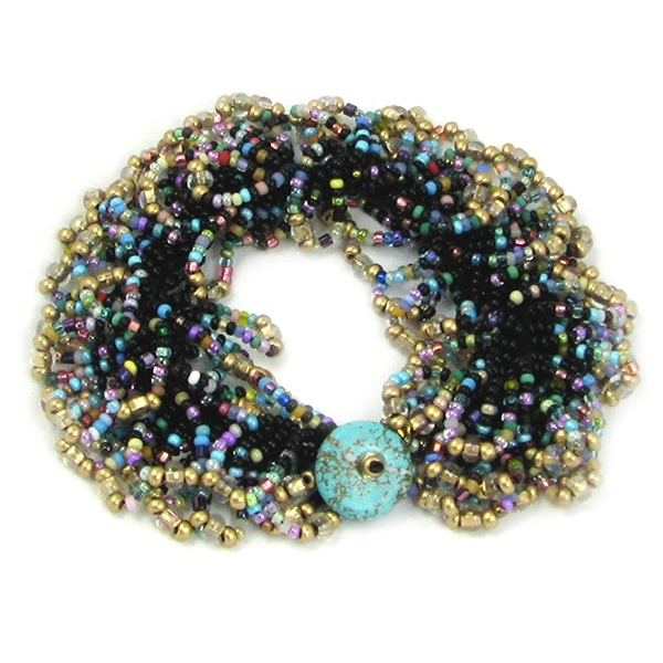 bead crochet bracelet