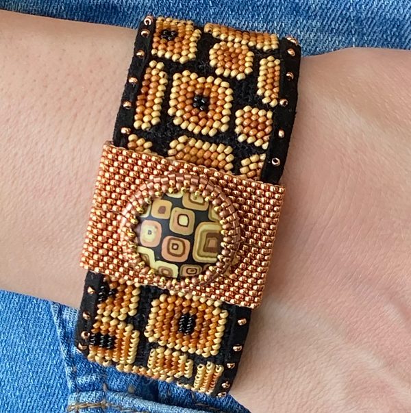 Sandstorm Beaded Needlepoint Bracelet Kit